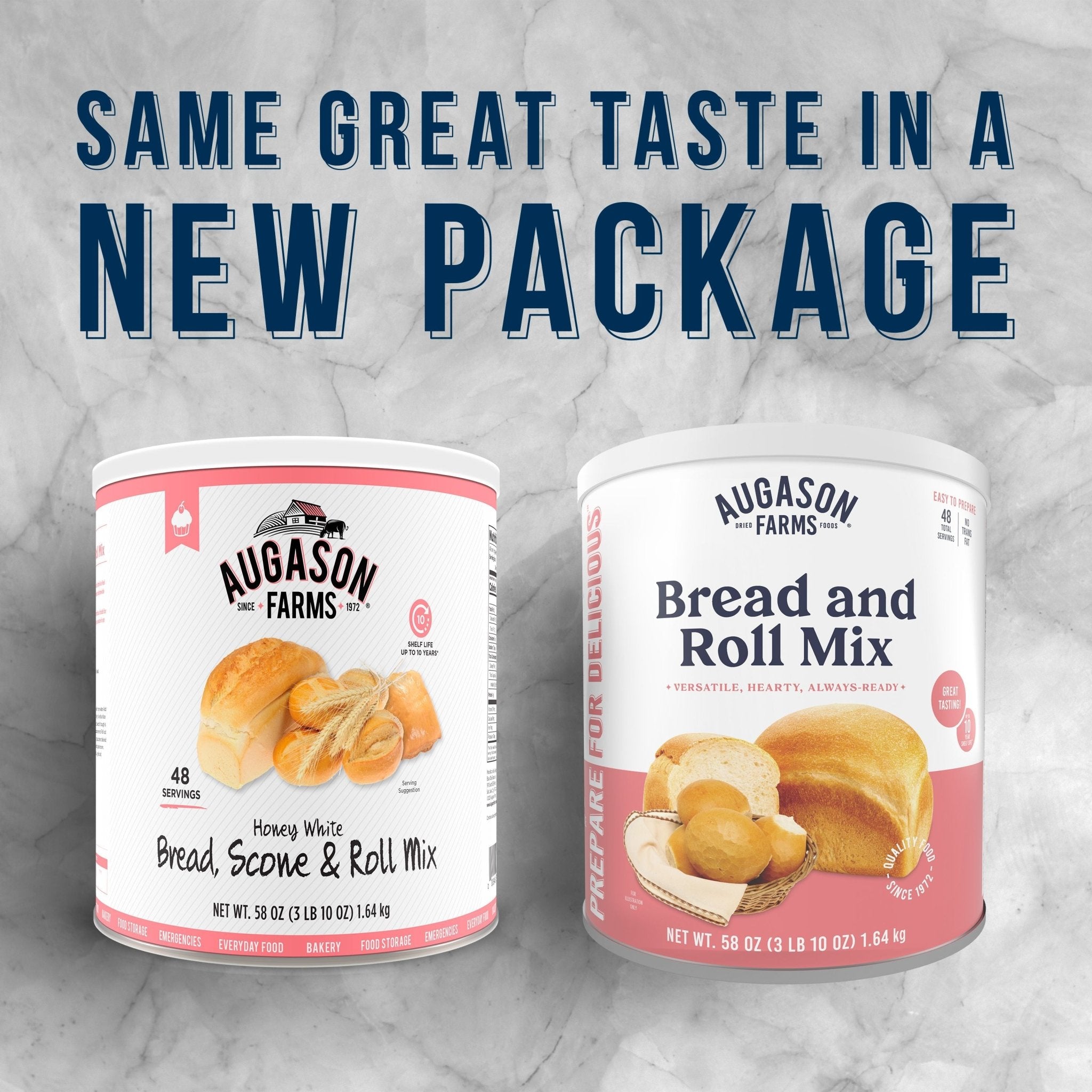 Bread and Roll Mix Can, 48 Servings