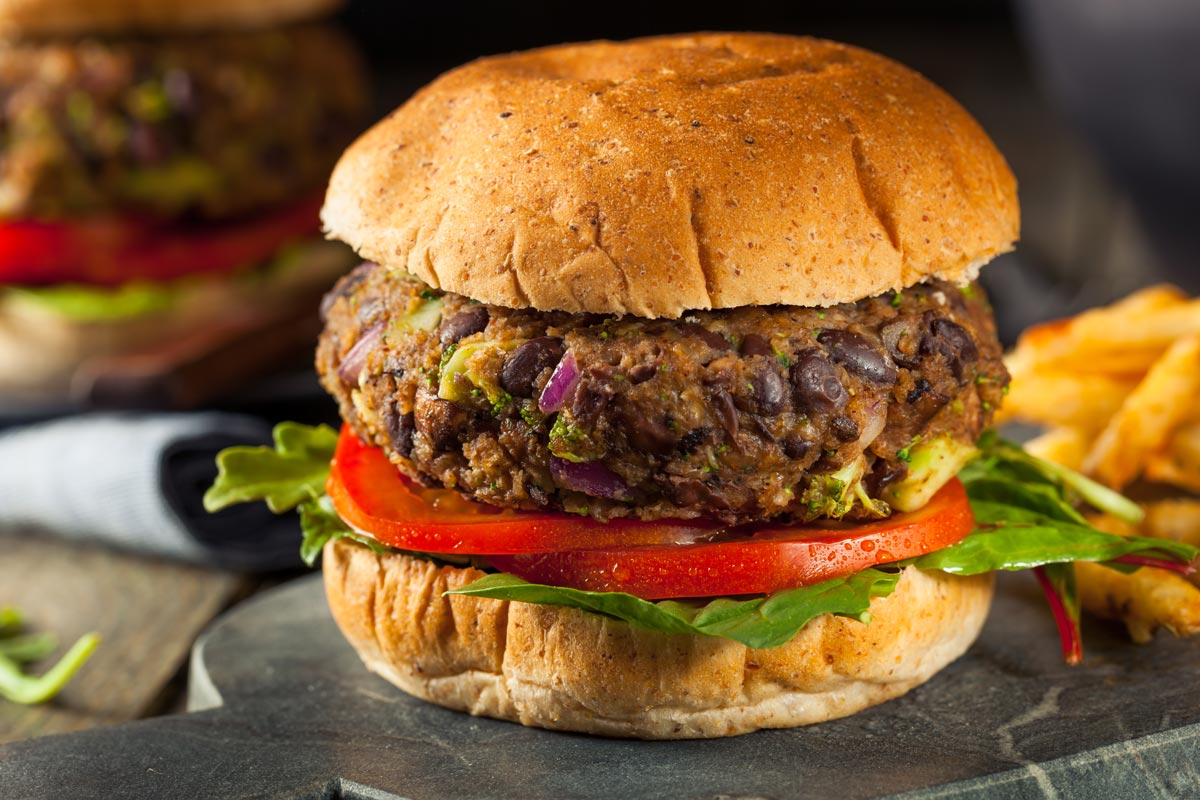 Gluten Free Black Bean Burger Mix Pouch, 9 Servings