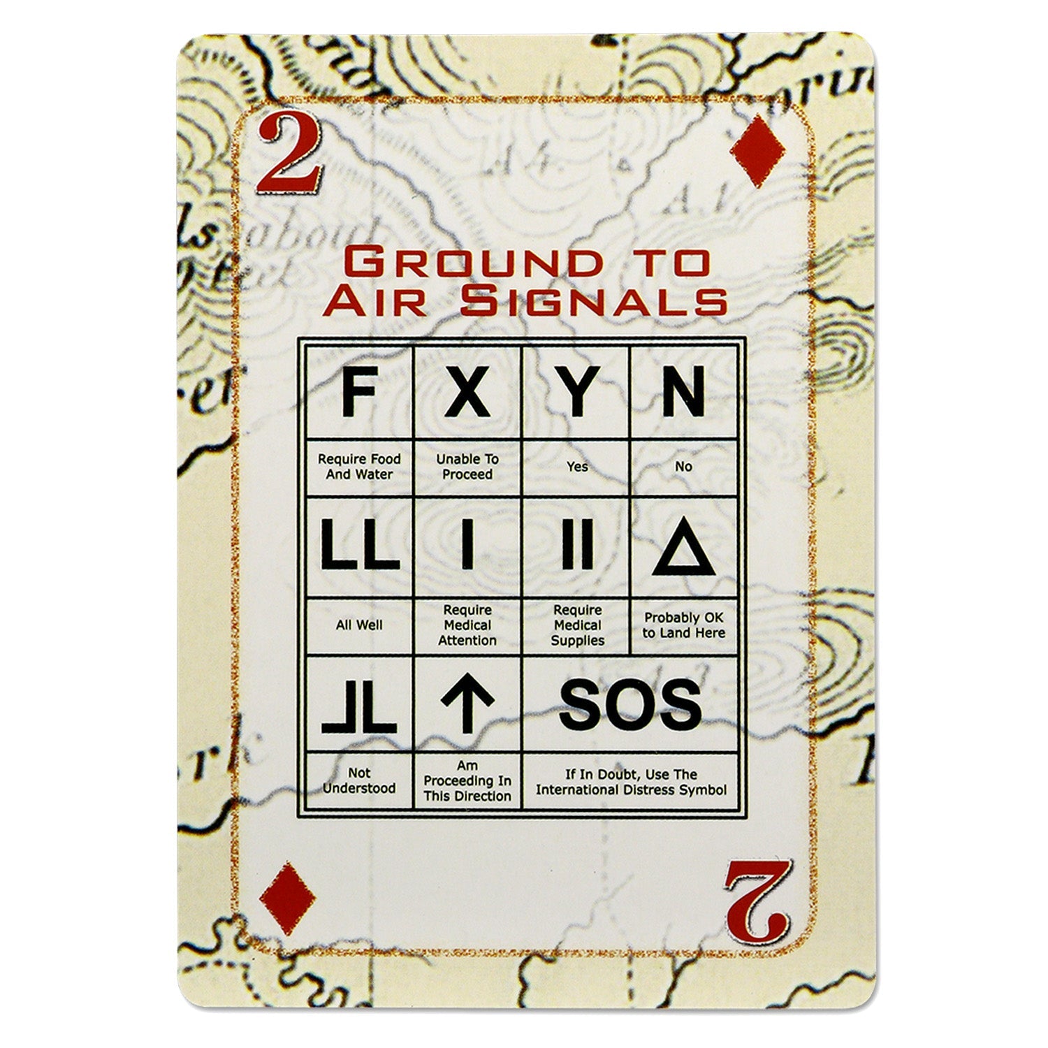 Quake Kits Survival Playing Cards | Essential Skills on Every Card