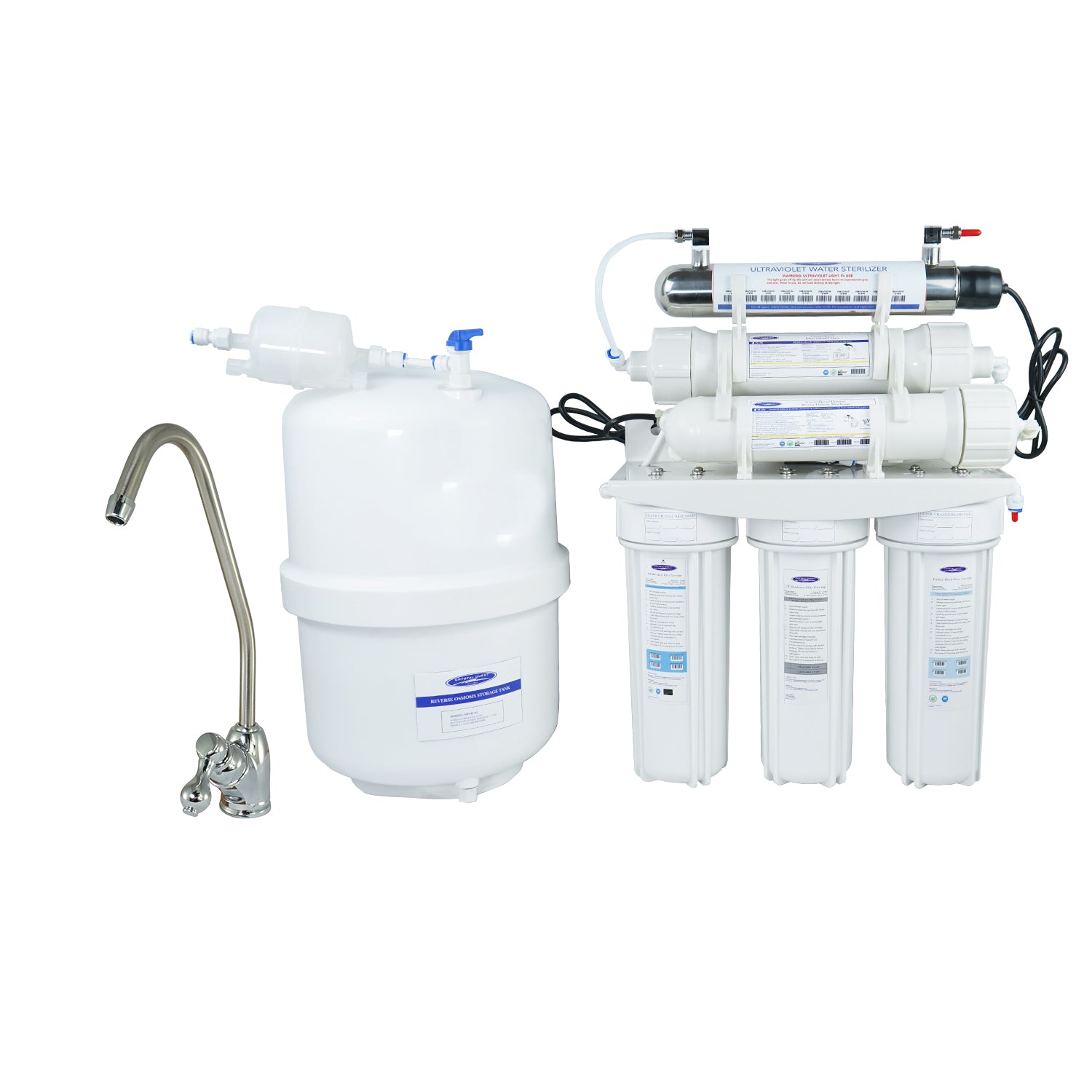 Thunder Ultrafiltration/Reverse Osmosis Under Sink Water Filter | 4000M | 17 Stages of Filtration